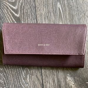 Matt & Natt Purple Vegan Wallet